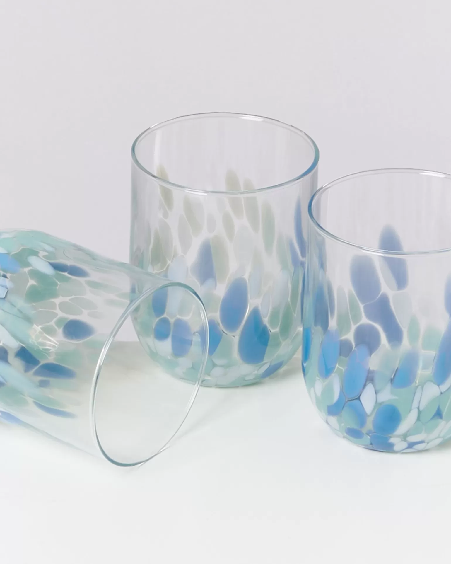 Shop Motel a Miio Alegria - Glass Large drops blue white