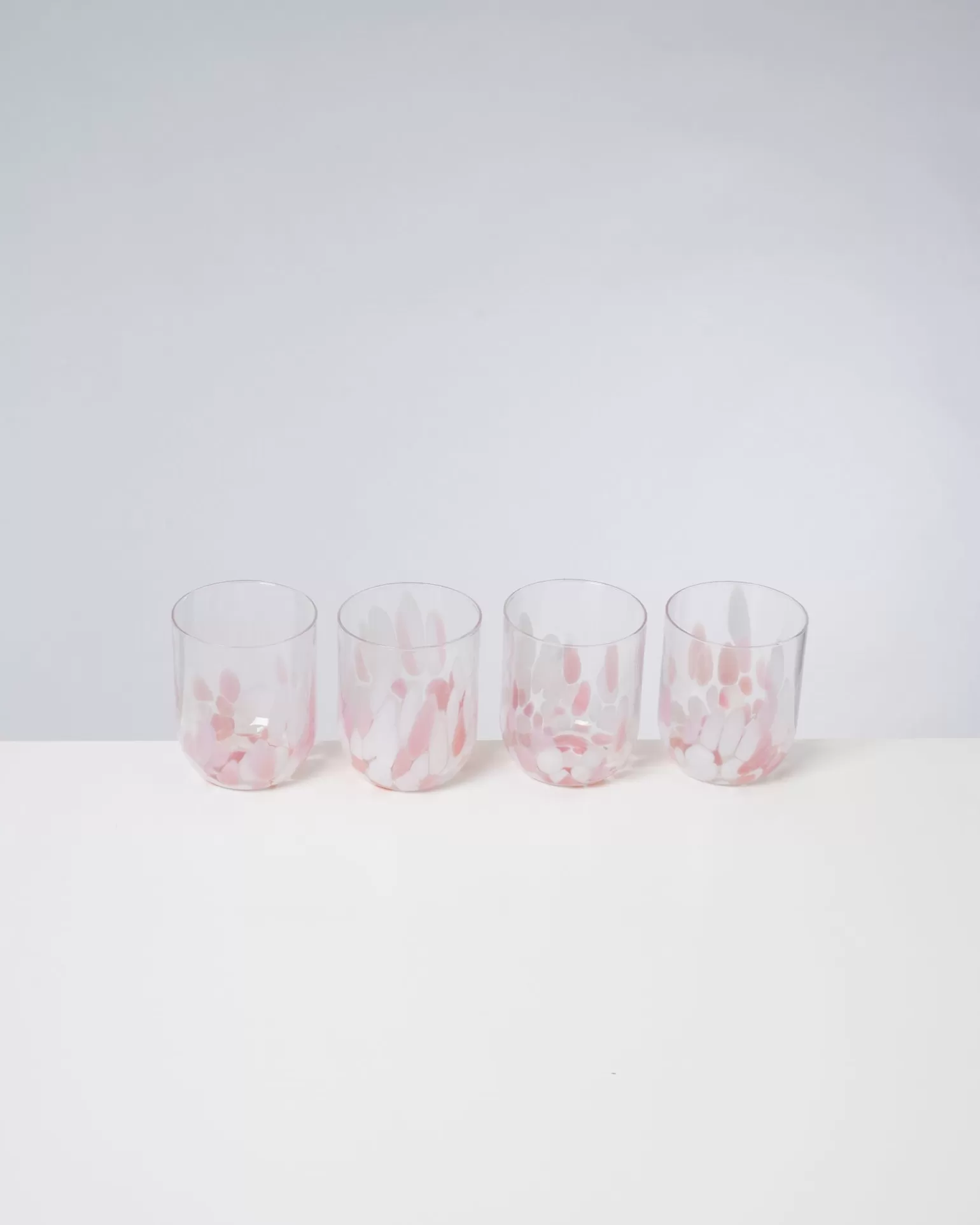 Store Motel a Miio Alegria - Set Of 4 Glasses Large Drops Rose rosé