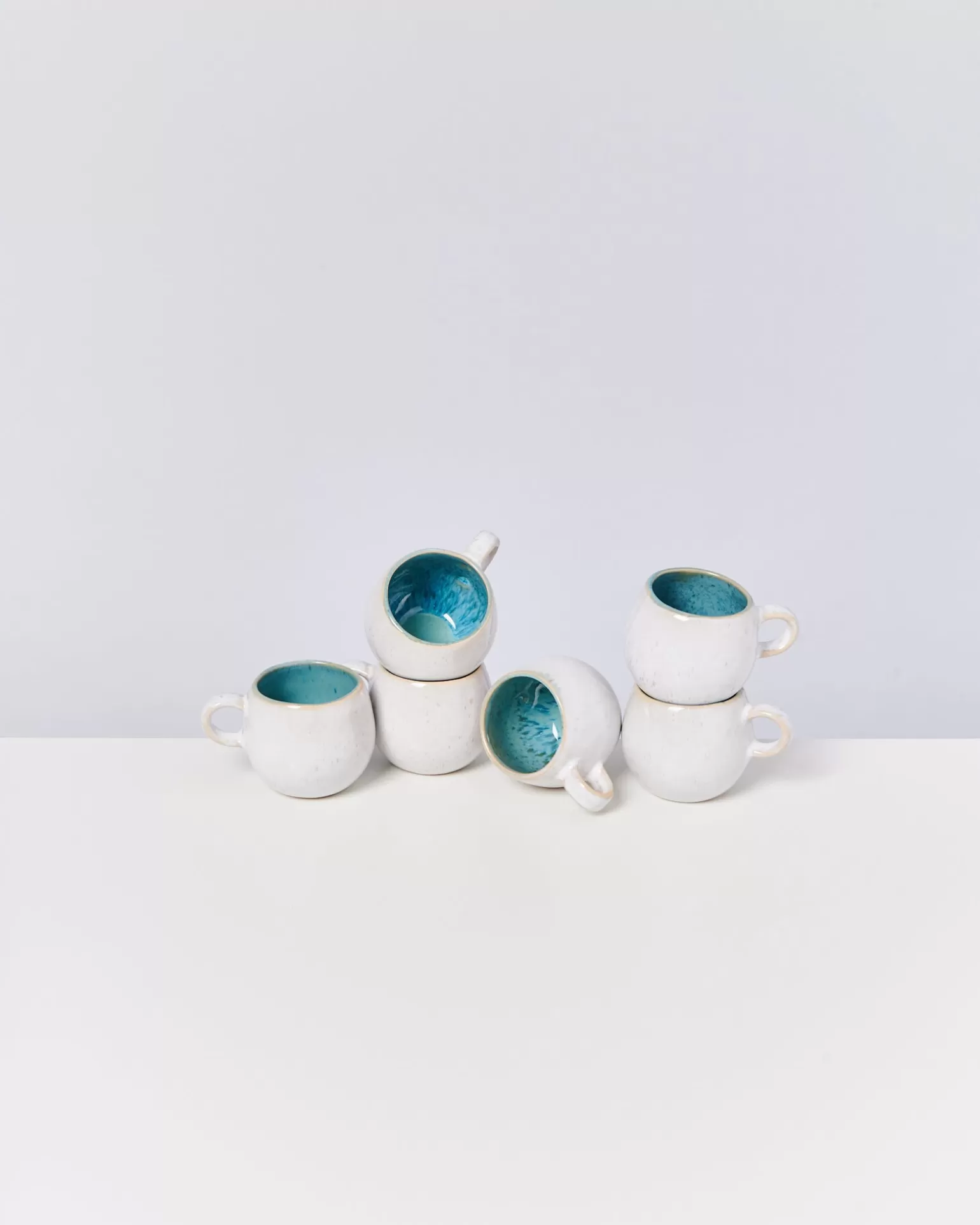 Sale Motel a Miio Areia - Set Of 6 Espressomugs aqua