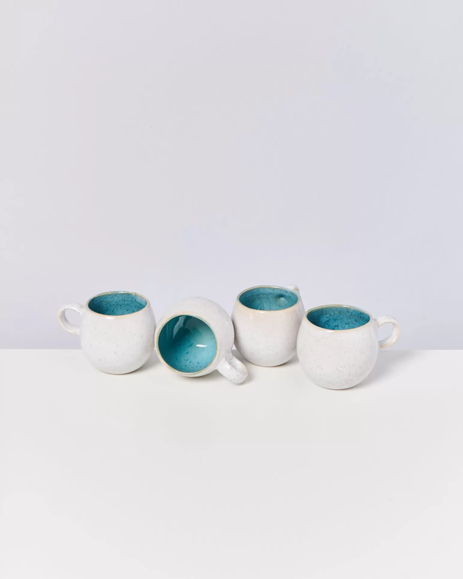 Discount Motel a Miio Areia - Set Of 4 Mugs Small aqua