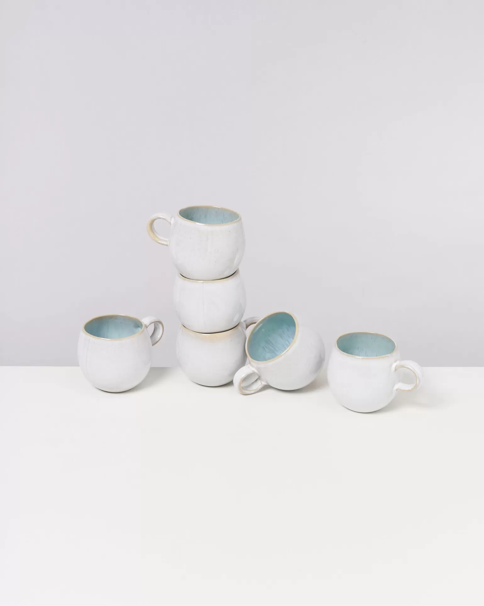 Outlet Motel a Miio Areia - Set Of 6 Mugs Small azure