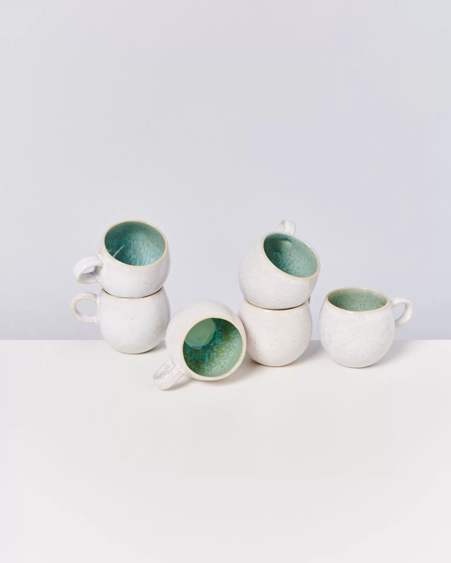 Shop Motel a Miio Areia - Set Of 6 Mugs Small mint