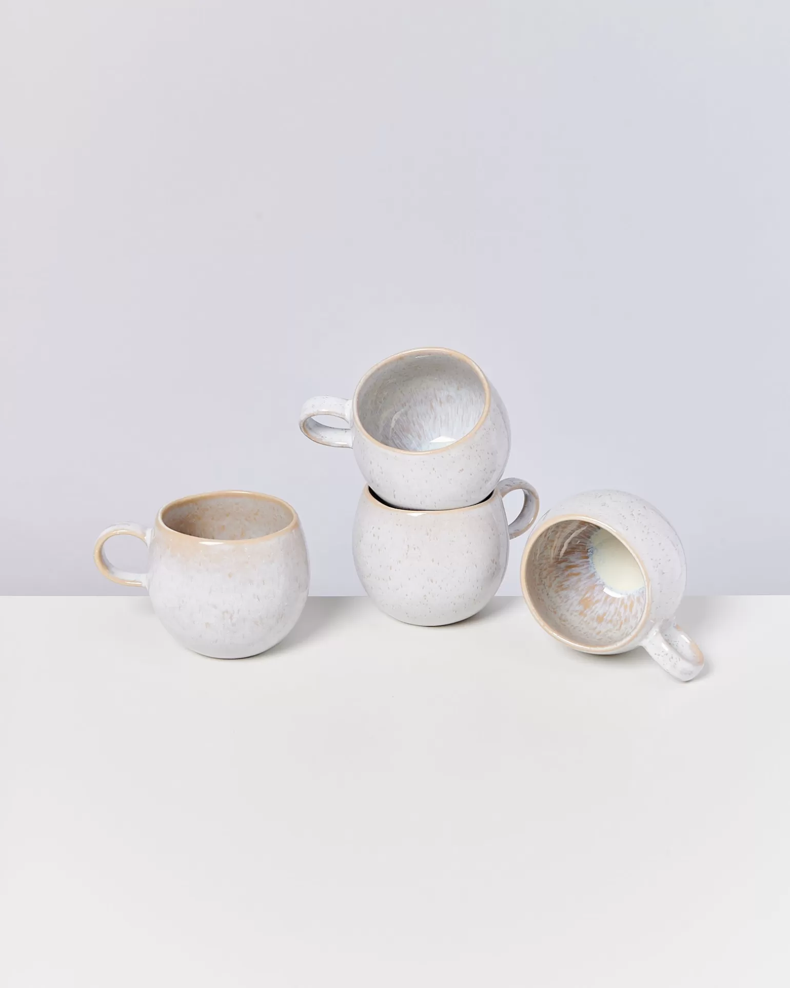 Clearance Motel a Miio Areia - Set Of 4 Mugs Small sand