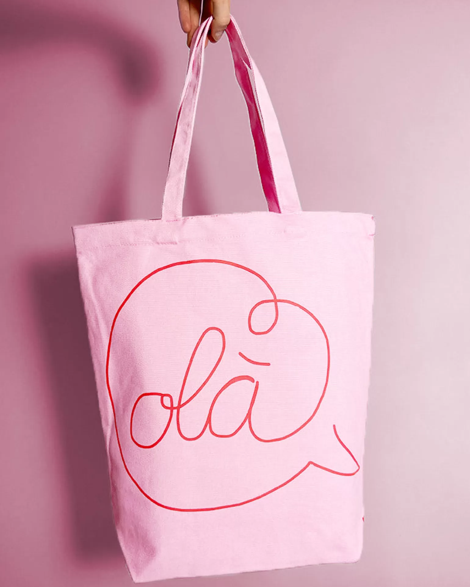 Shop Motel a Miio Beach Bag Rose Olá rosé olá