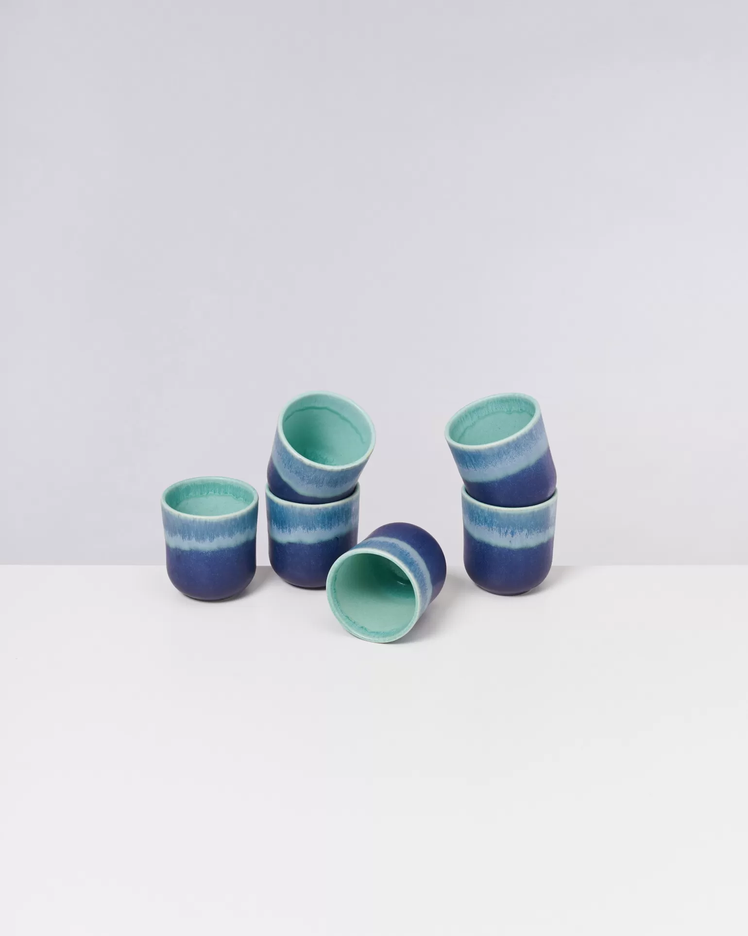 Shop Motel a Miio Copa Alto - Set Of 6 Cups Small Turquoise türkis