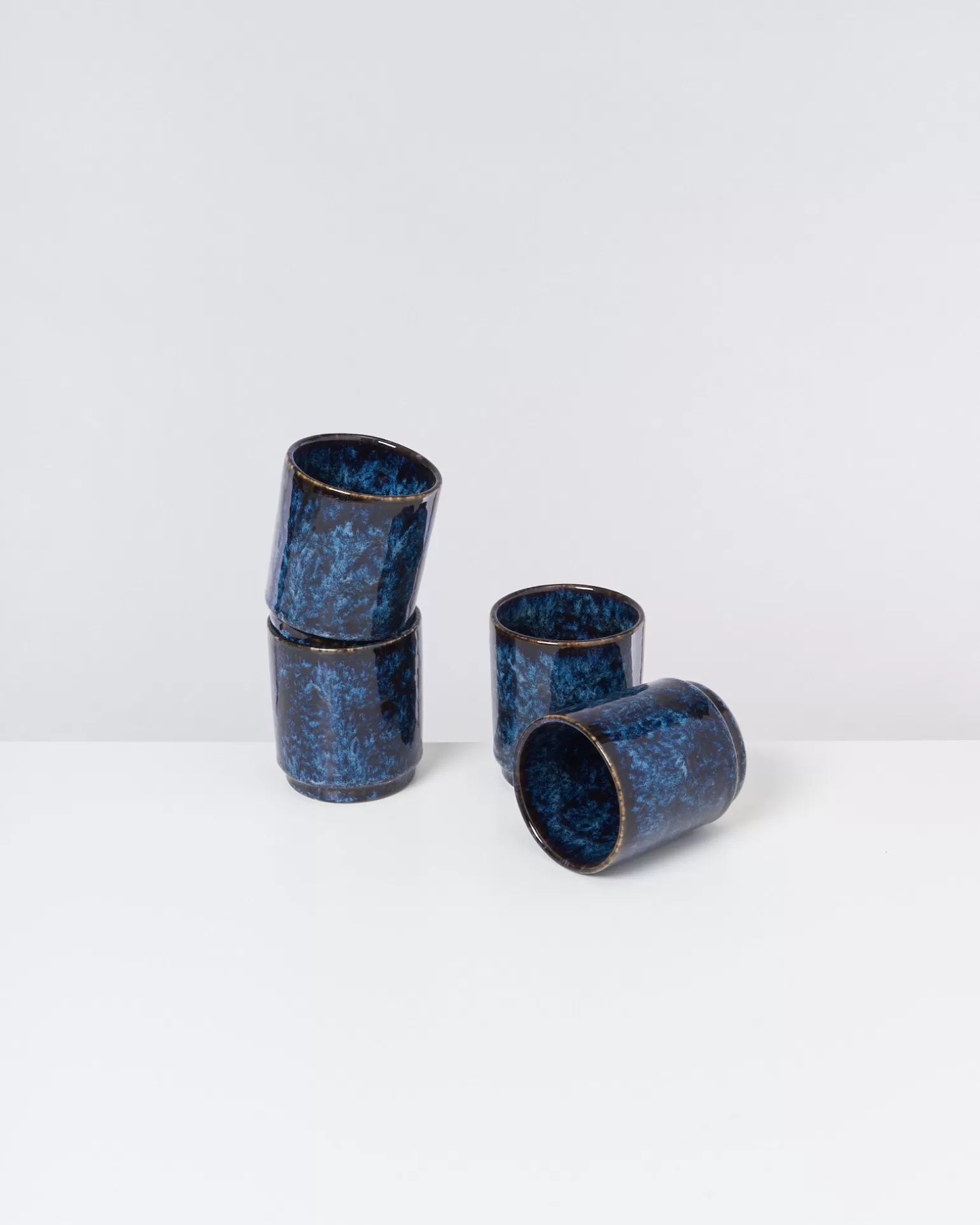 Shop Motel a Miio Cordoama - Set Of 4 Cups dark blue