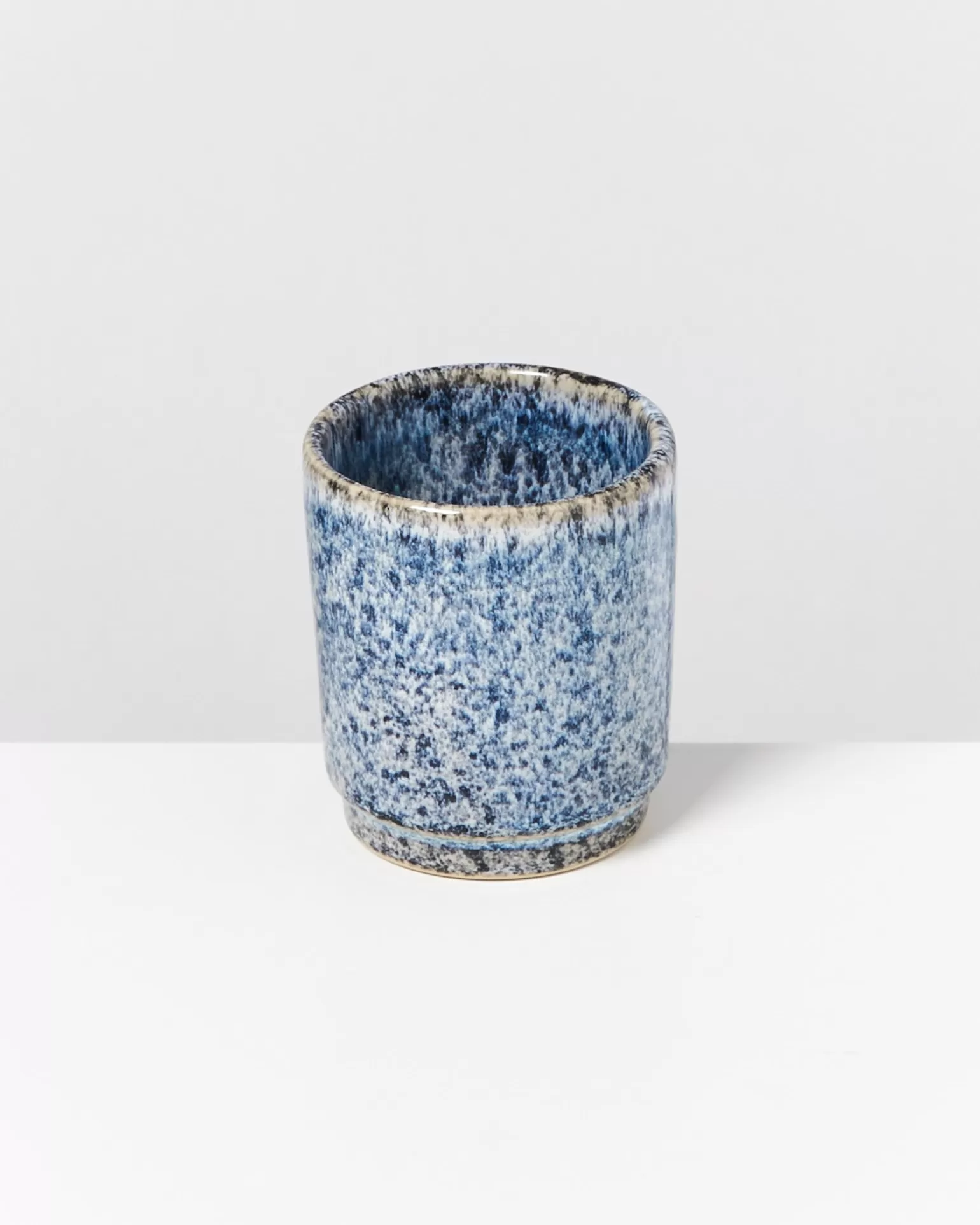 Hot Motel a Miio Cordoama - Set Of 6 Cups Small Blue Speckled speckled blue