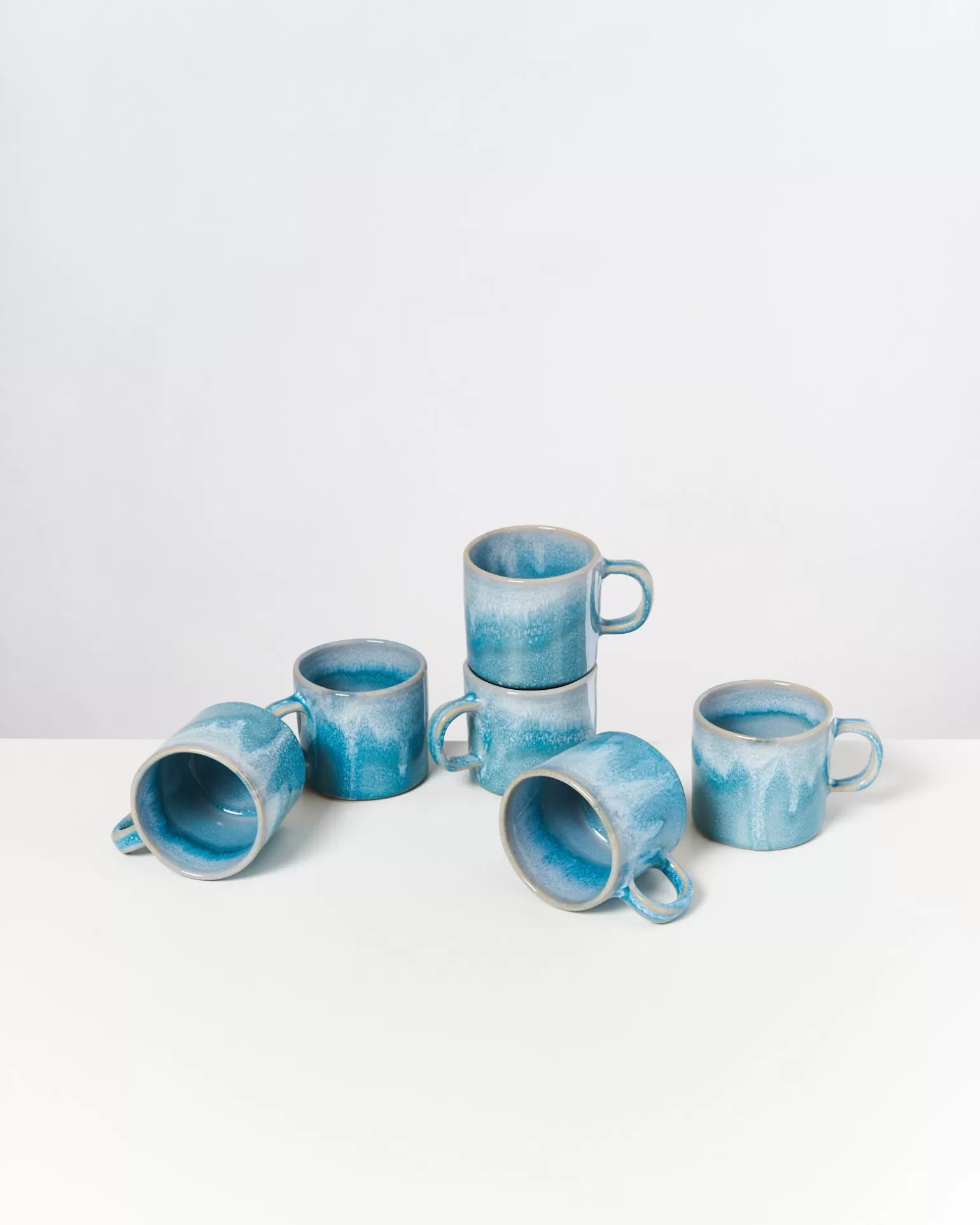 Outlet Motel a Miio Cordoama - Set Of 6 Mugs Small aqua