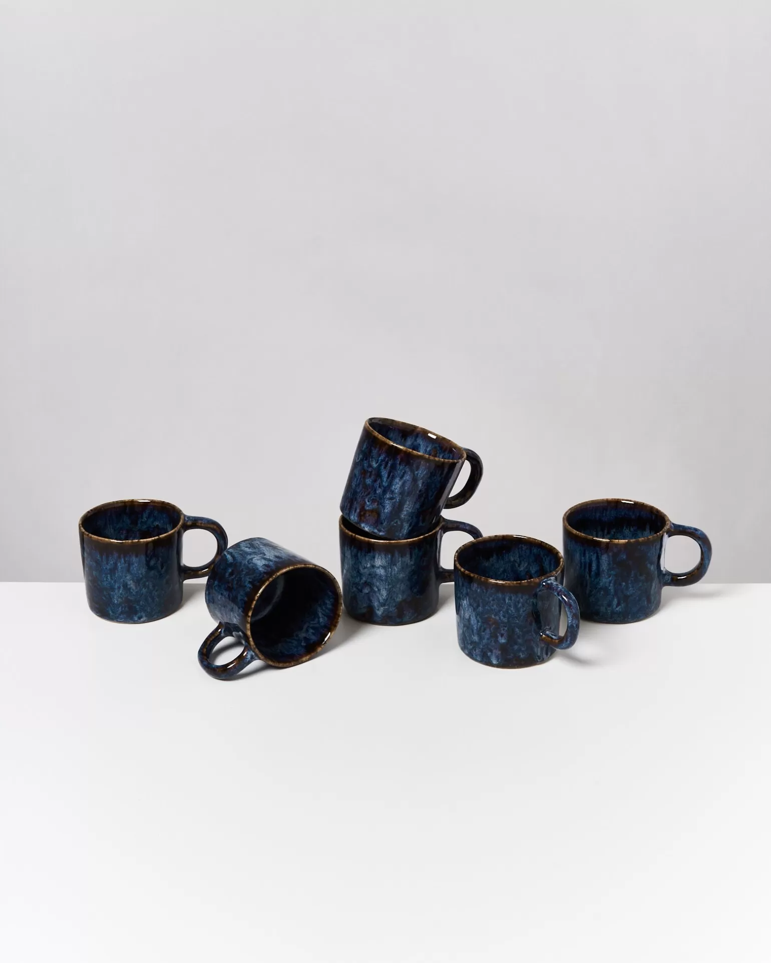 New Motel a Miio Cordoama - Set Of 6 Mugs Small Darkblue dark blue