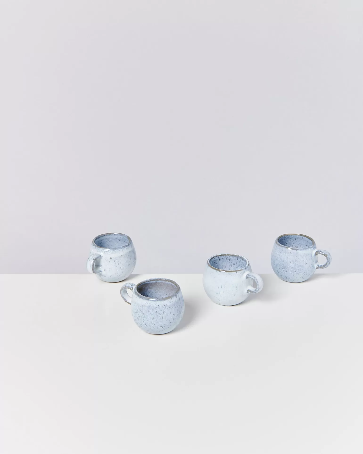 Flash Sale Motel a Miio Frio - Set Of 4 Espressomugs blau weiß