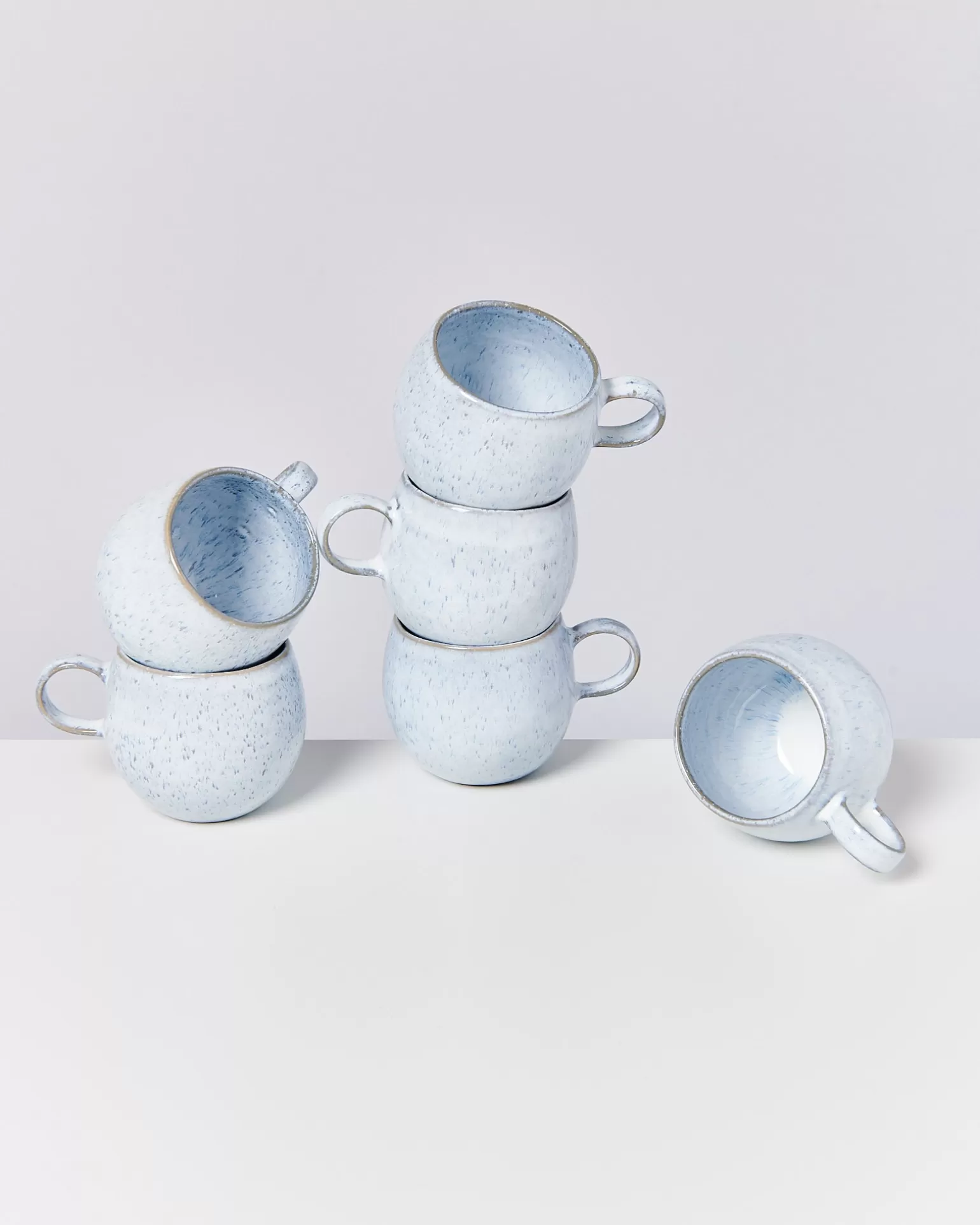 Outlet Motel a Miio Frio - Set Of 6 Mugs Big blau weiß