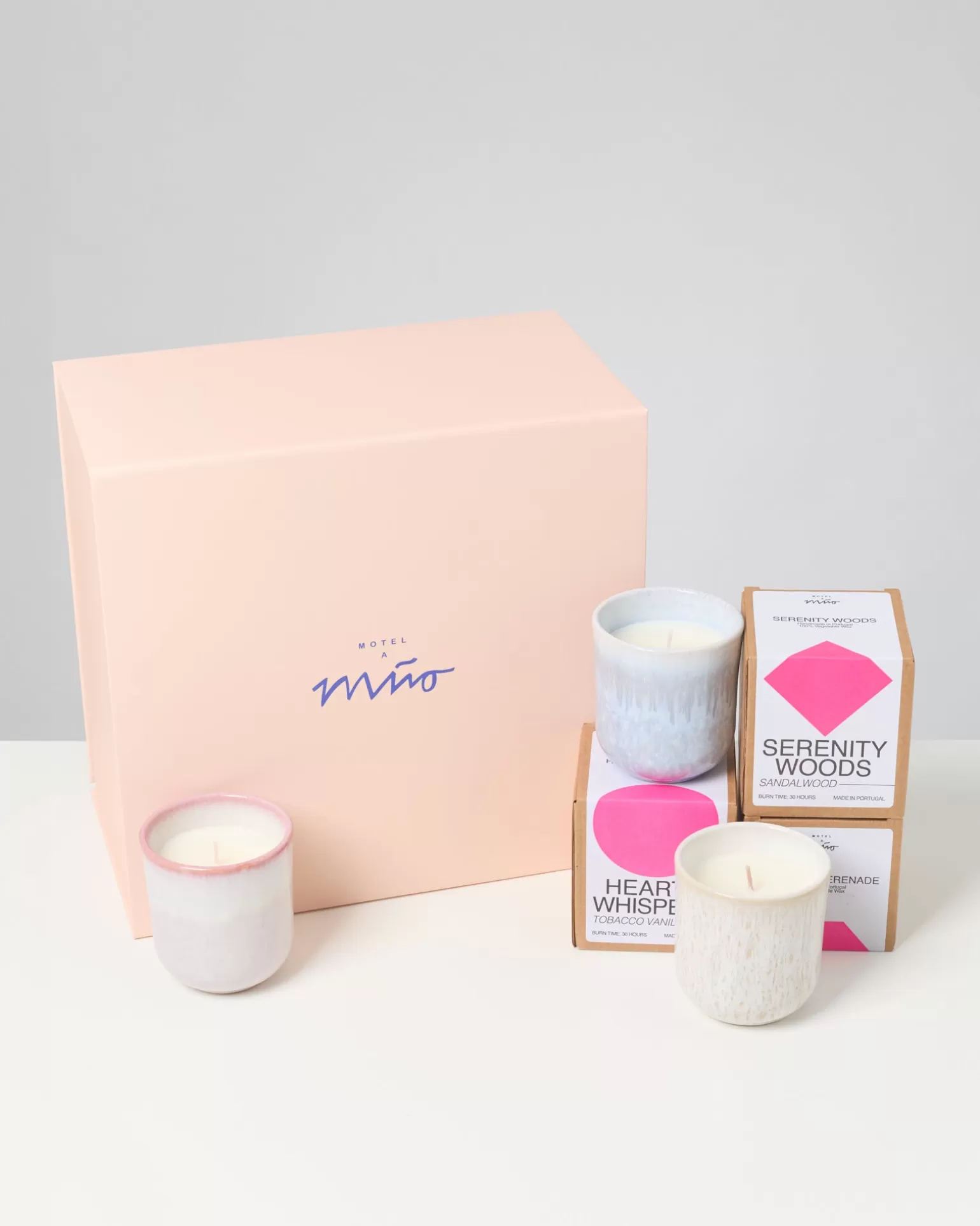 Clearance Motel a Miio Gift Set - Copa Alto Scented Candles