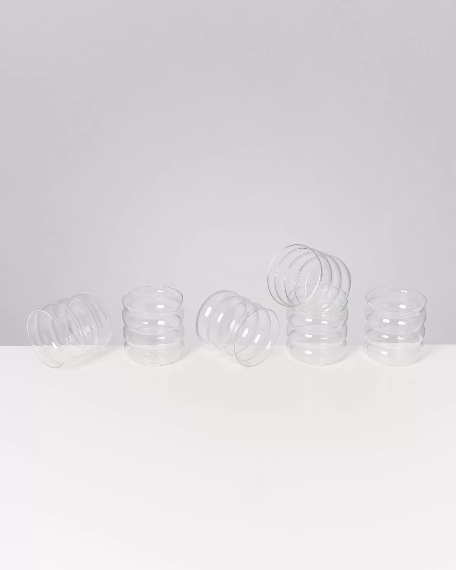 Best Motel a Miio Joia - Set Of 6 Glasses Bubble Classic transparent