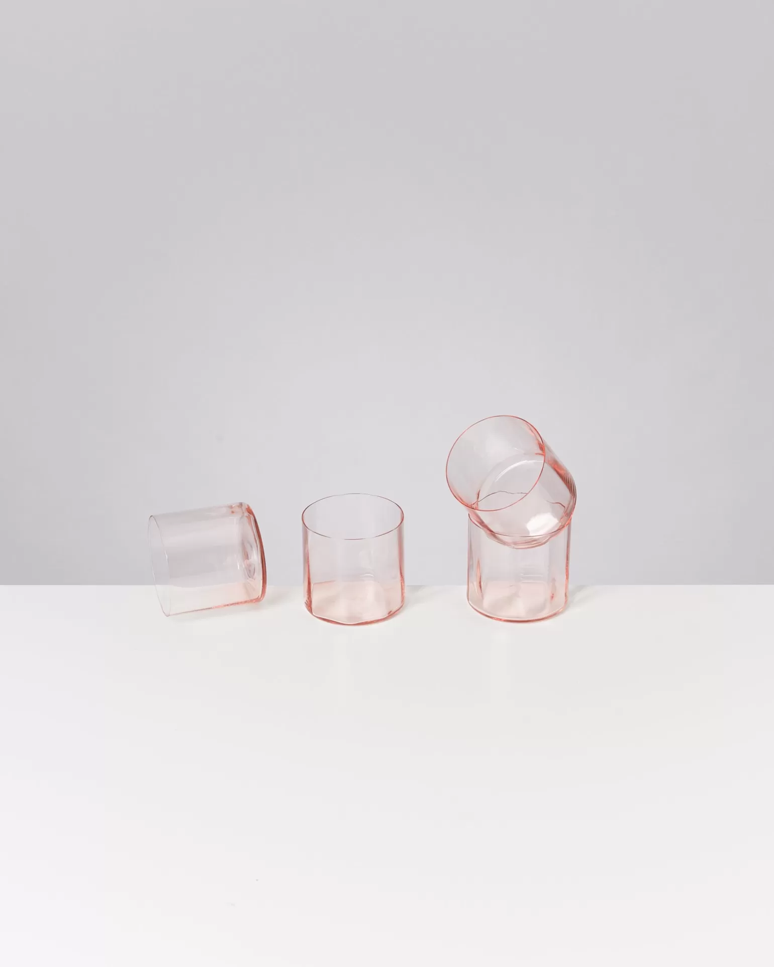 Store Motel a Miio Joia - Set Of 4 Glasses Flower pink opal