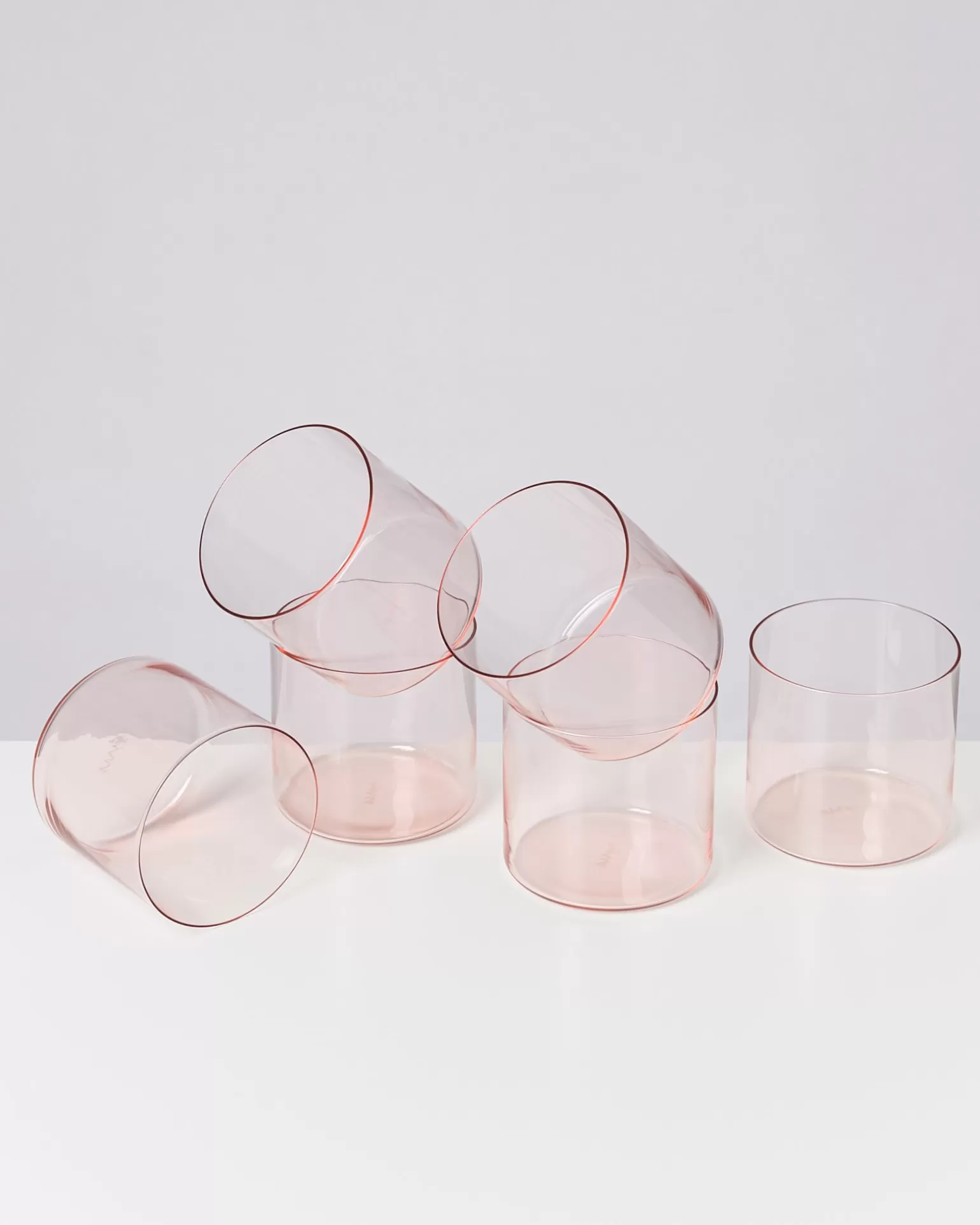 Cheap Motel a Miio Joia 6er Set Glas Klein pink opal