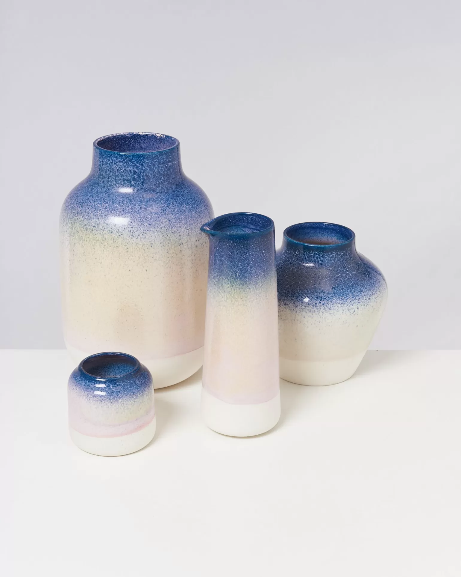 Flash Sale Motel a Miio Madalin Vase - Blue Rose Speckled blue pink speckled