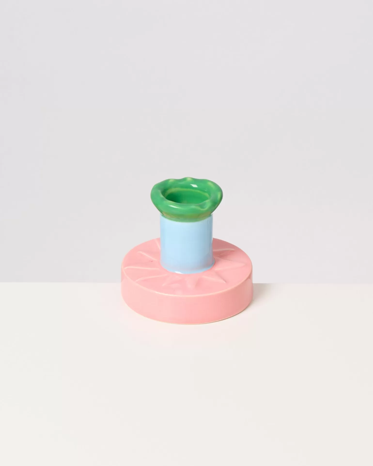 Cheap Motel a Miio X Isis-Maria Brisa Candleholder Pink Blue rosa blau