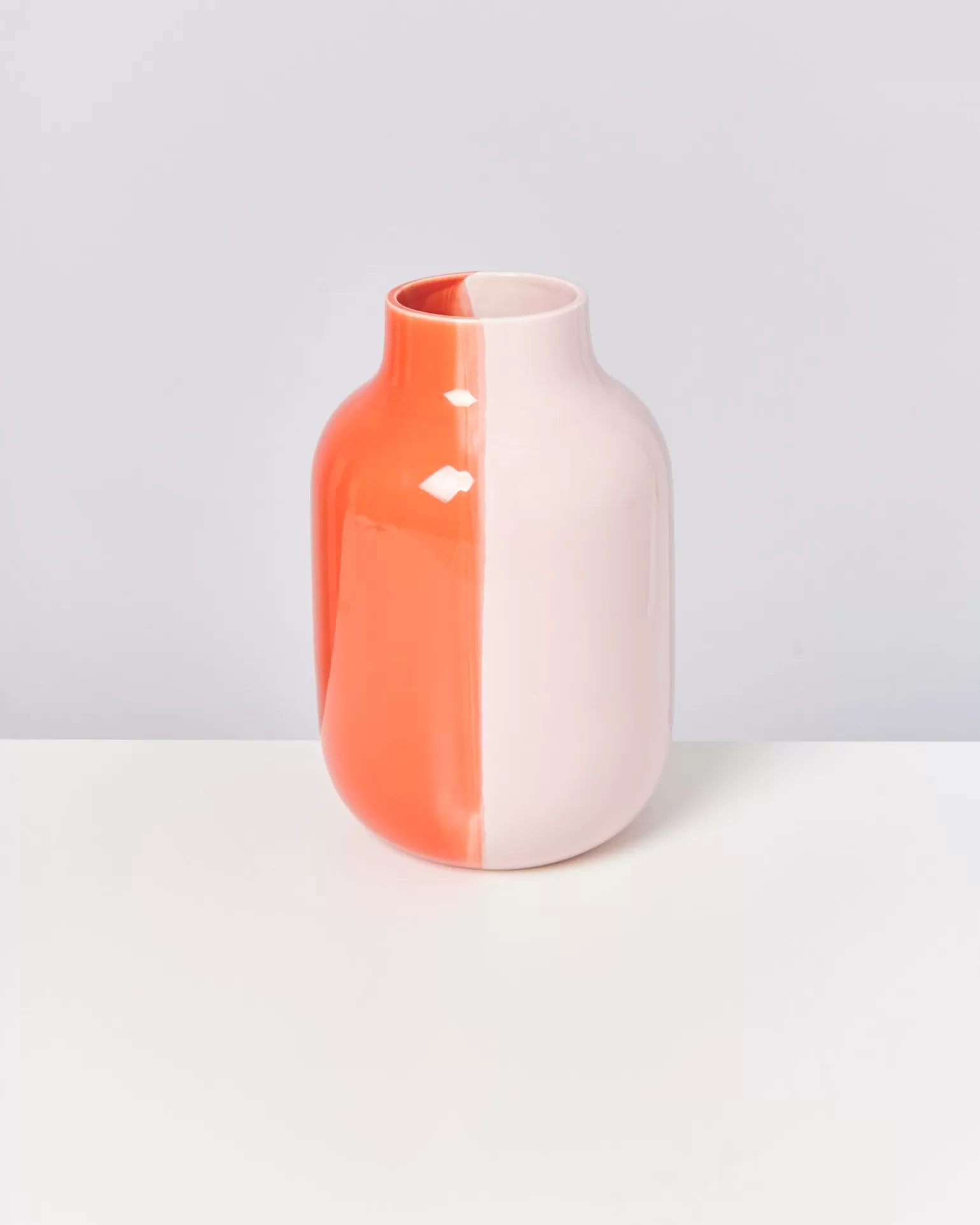 Sale Motel a Miio Nuno Vase L - Half Coral Rose half coral rosé