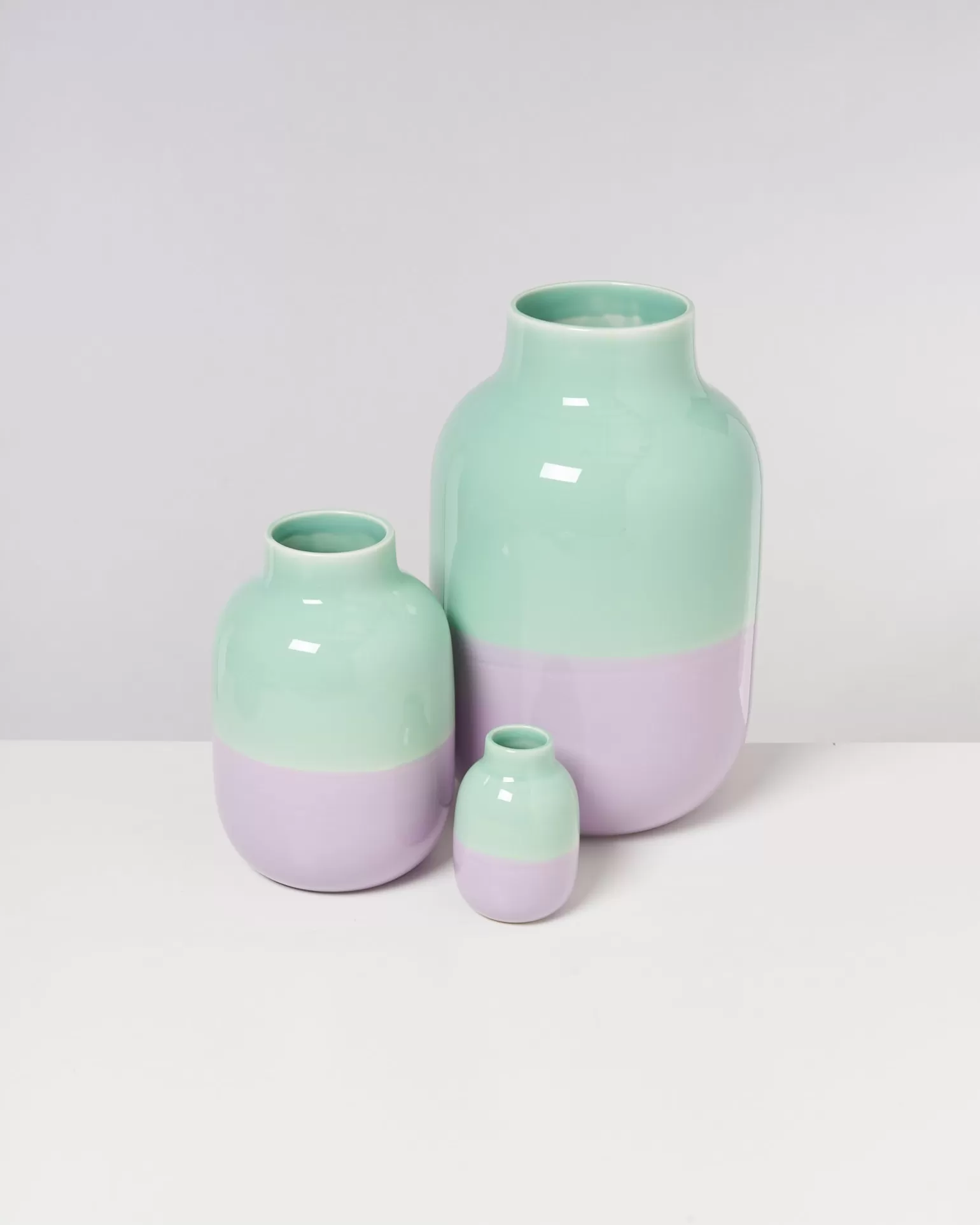 Flash Sale Motel a Miio Nuno Vase M - Lilac Mint pastellmint lila