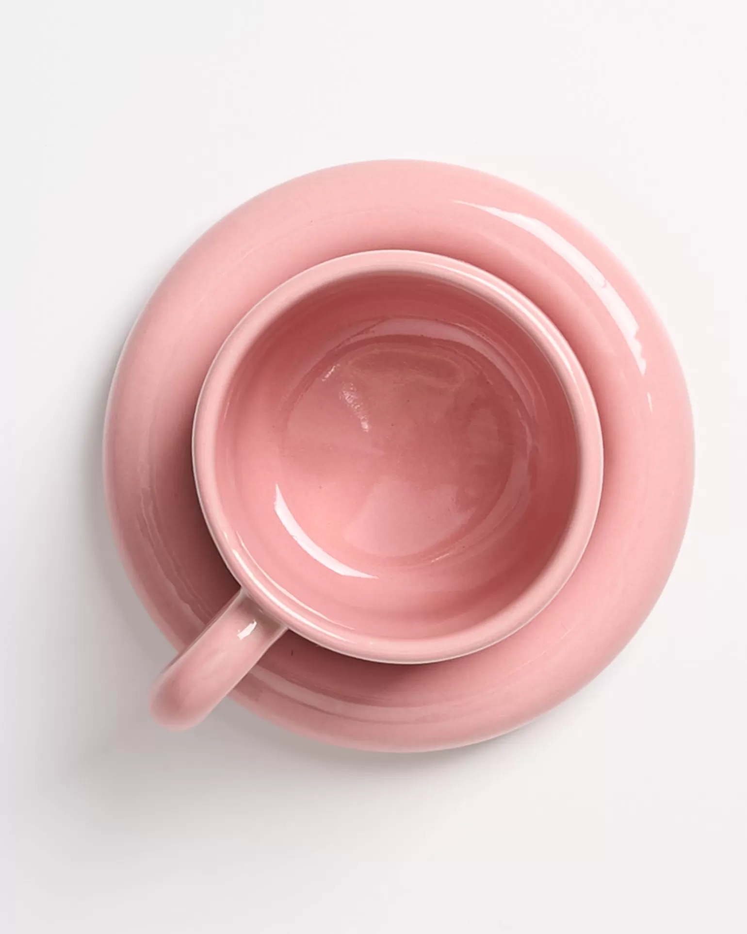 Discount Motel a Miio Seia Cup & Saucer With Heart Pink sand