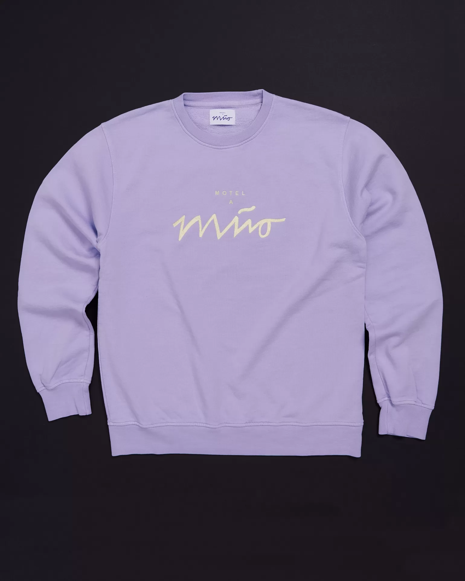 Cheap Motel a Miio Sweatshirt Men Lavender Yellow lavendel gelb